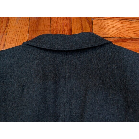 Vintage Pendleton Dark Grey Blazer Jacket Size 8 100% Virgin Wool - Picture 5 of 9